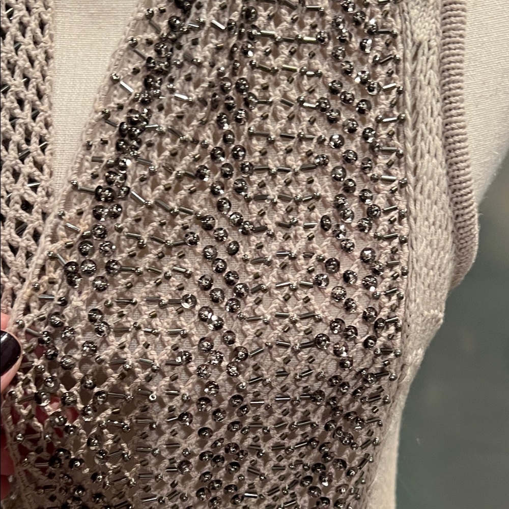 Alice + Olivia shawl Knit Wrap vest - Picture 2 of 5